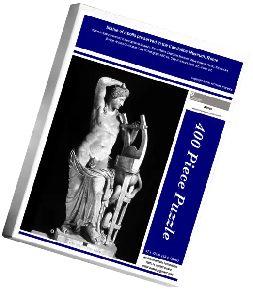 Statue of Apollo preserved in the Capitoline Museum, Rome