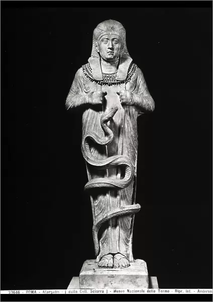 Statue of Atargatis from the Sciarra Collection, preserved in the Museo Nazionale delle Terme, Rome
