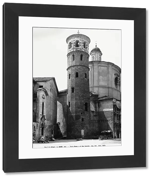View of the Torre Rossa or S. Secondo, Asti