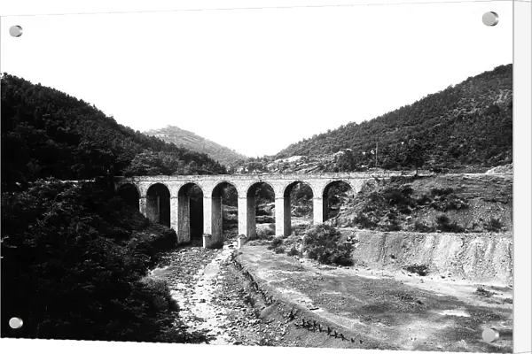 'Provincial Road Commission of Grosseto': a viaduct in the countryside