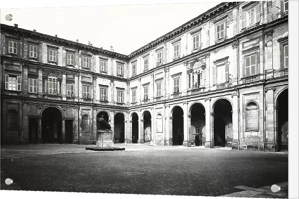 Inner courtyard of the Palazzo Provinciale in Lucca