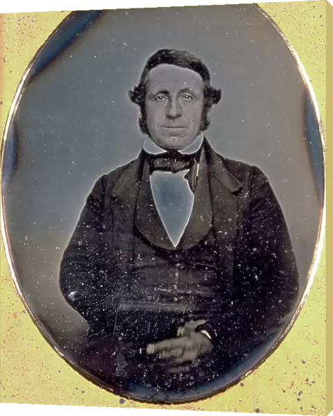 Half-length portrait of a gentleman in day dress of romantic period
