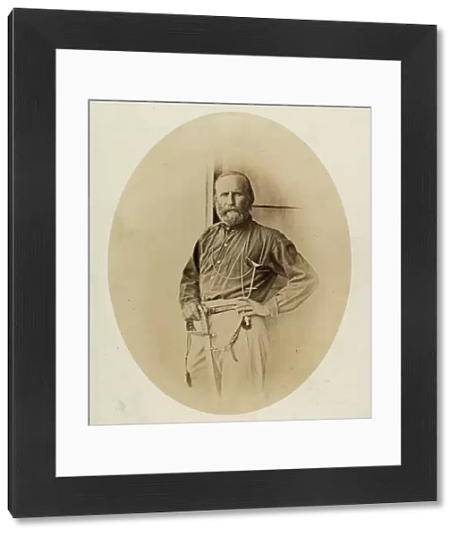 The Italian general and statesman Giuseppe Garibaldi (1807-1882)