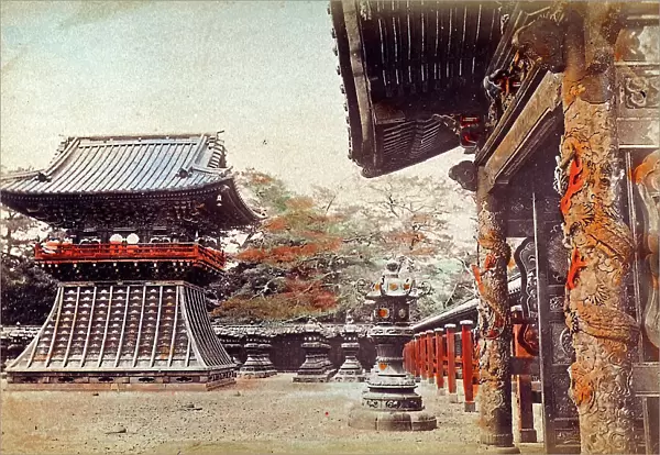 Typical Japanese pagodas