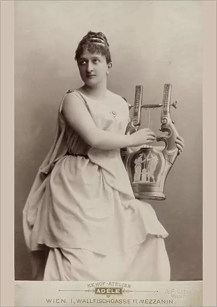 Portrait of an actress dressed as Medea