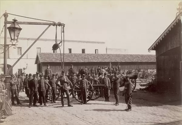 An artillery platoon, Buenos Aires