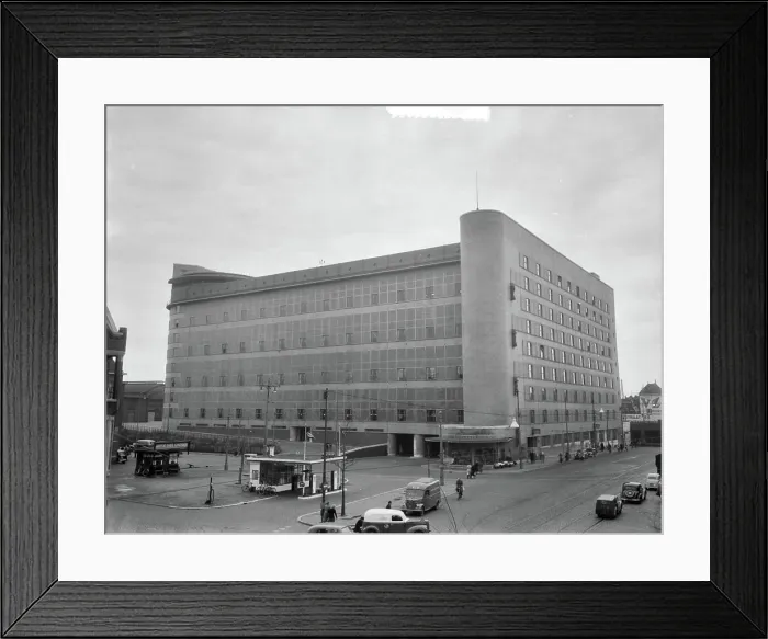 Framed Print : New PTT Building Print, The Hague Framed Print : New PTT Building Print, The Hague