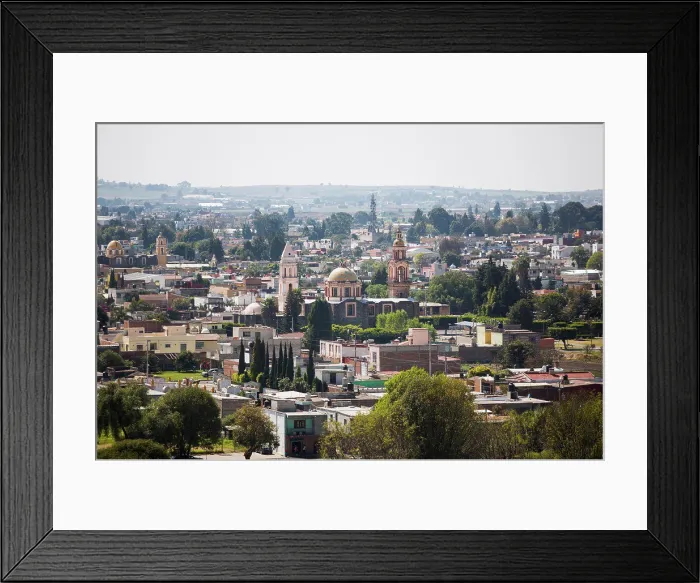 Framed Print : Acatepec City Print Framed Print : Acatepec City Print
