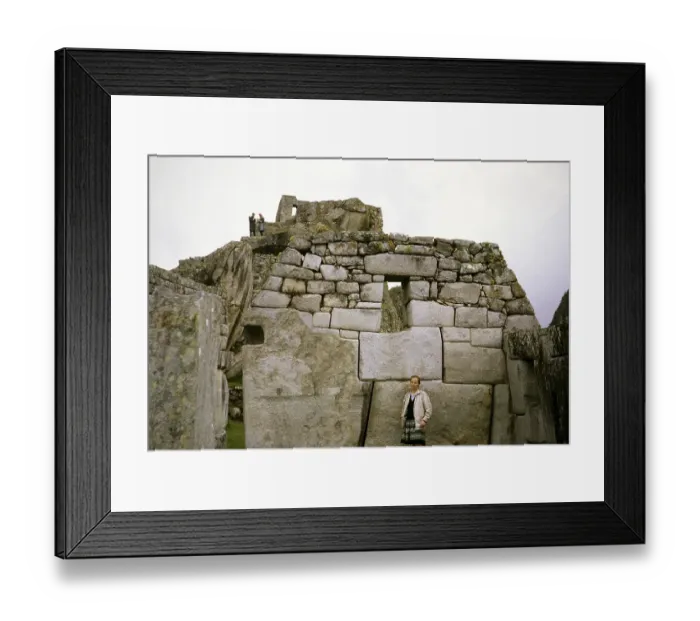 Framed Print : Machu Picchu Inca Masonry Print Framed Print : Machu Picchu Inca Masonry Print