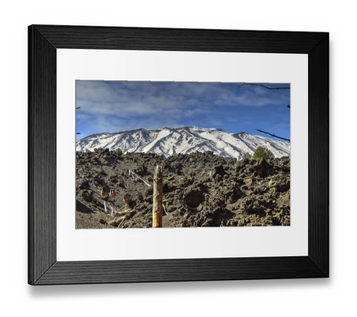 Framed Print : Etna Volcano Landscape Print, Eastern Sicily Framed Print : Etna Volcano Landscape Print, Eastern Sicily
