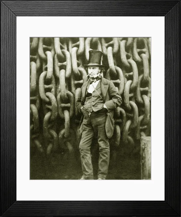 Framed Print : Isambard Kingdom Brunel Print
