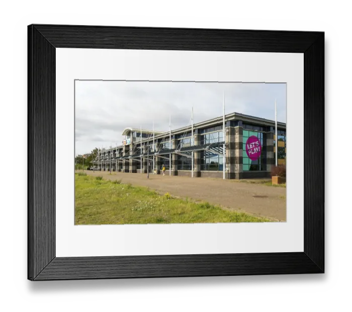 Framed Print : Mecca Bingo Building Print, The Lanyard, Hartlepool