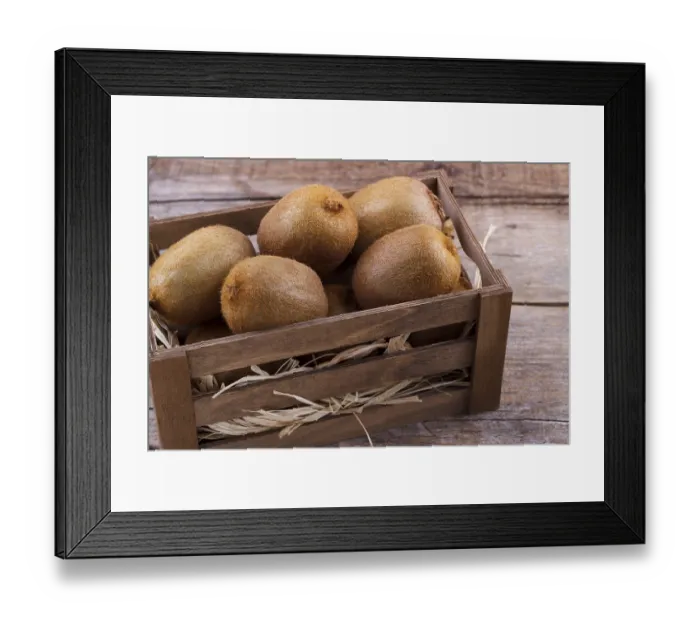 Framed Print : Fresh Kiwi on Wooden Background Print Framed Print : Fresh Kiwi on Wooden Background Print