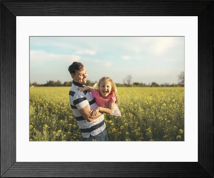 Framed Print : Summer Family Moment Print Framed Print : Summer Family Moment Print