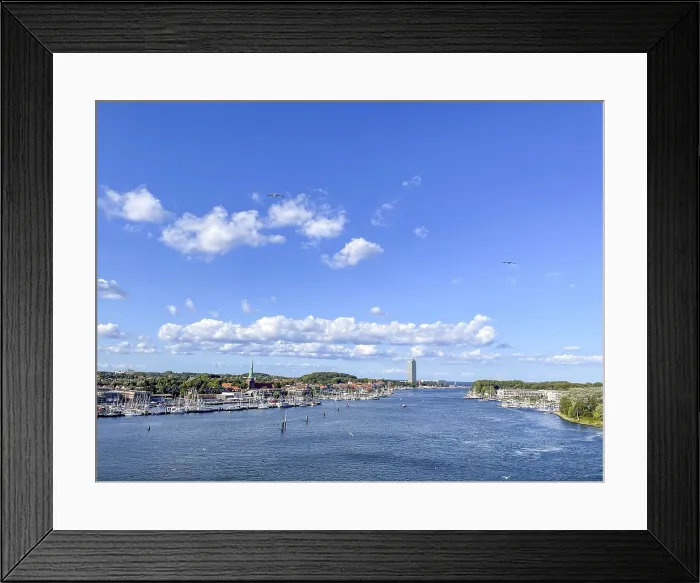 Framed Print : Travemunde View Print, Germany Framed Print : Travemunde View Print, Germany