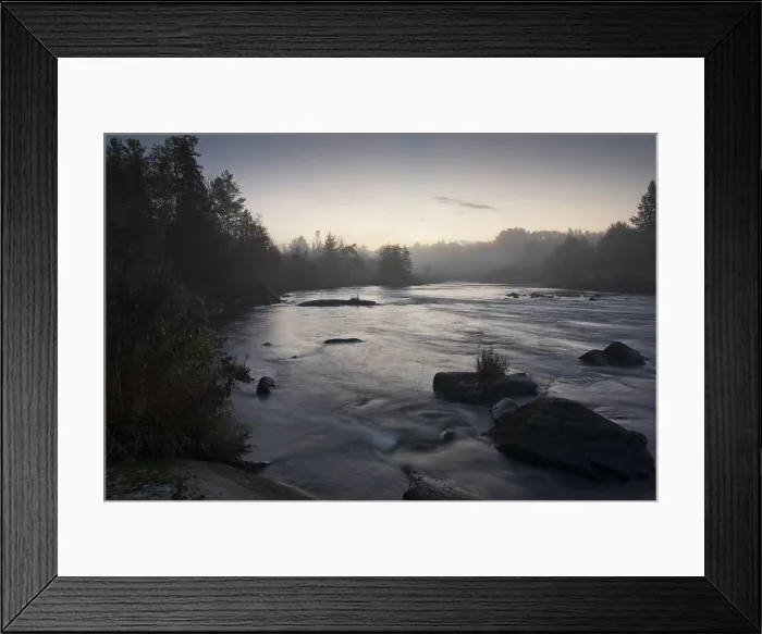 Framed Print : Upper Madawaska River Print, Whitney Ontario Canada Framed Print : Upper Madawaska River Print, Whitney Ontario Canada
