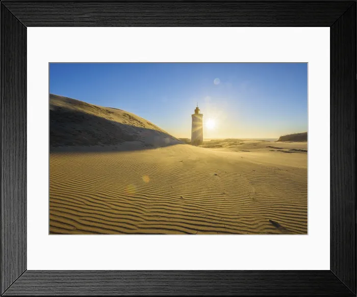 Framed Print : Lighthouse and Dune Rubjerg Knude Print, Lokken, Denmark Framed Print : Lighthouse and Dune Rubjerg Knude Print, Lokken, Denmark