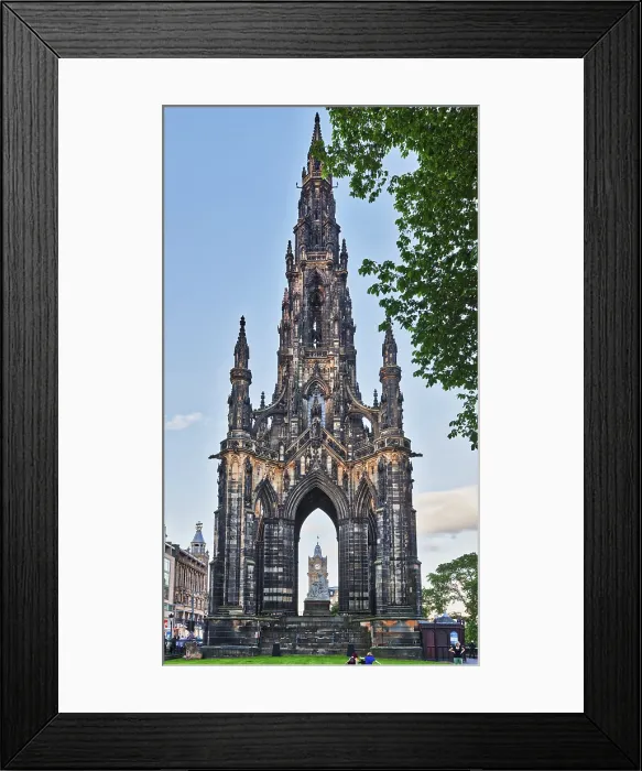 Framed Print : Sir Walter Scott Memorial Print, Edinburgh, Scotland Framed Print : Sir Walter Scott Memorial Print, Edinburgh, Scotland