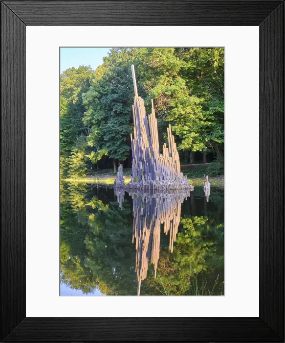 Framed Print : Basalt columns, the organ, Print in Kromlau Azalea Park, Gablenz Framed Print : Basalt columns, the organ, Print in Kromlau Azalea Park, Gablenz