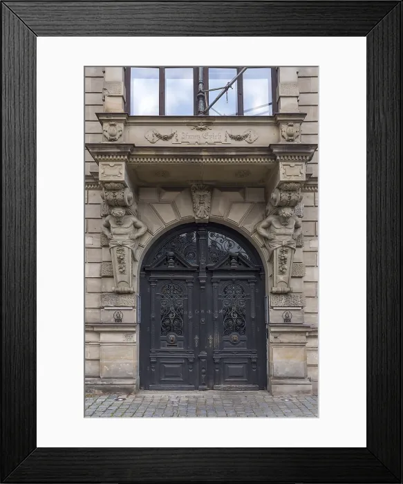 Framed Print : The Erich House Neo-Renaissance Print, 1886 / 87 Framed Print : The Erich House Neo-Renaissance Print, 1886 / 87