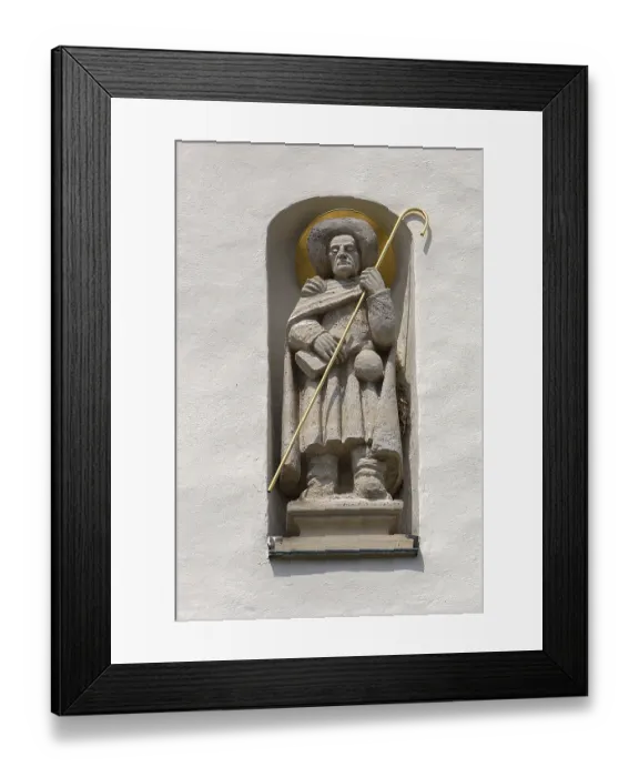 Framed Print : Saint James Print, Trunstadt Parish Church, Bavaria Framed Print : Saint James Print, Trunstadt Parish Church, Bavaria
