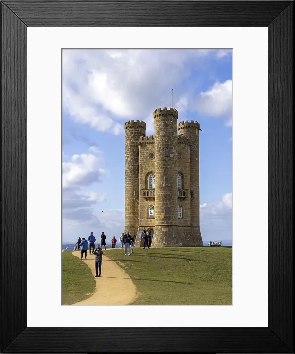Framed Print : Broadway Tower Print, The Cotswolds, England Framed Print : Broadway Tower Print, The Cotswolds, England
