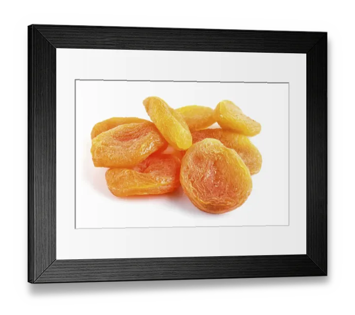 Framed Print : Dried Apricots Print: Close-Up Image Framed Print : Dried Apricots Print: Close-Up Image