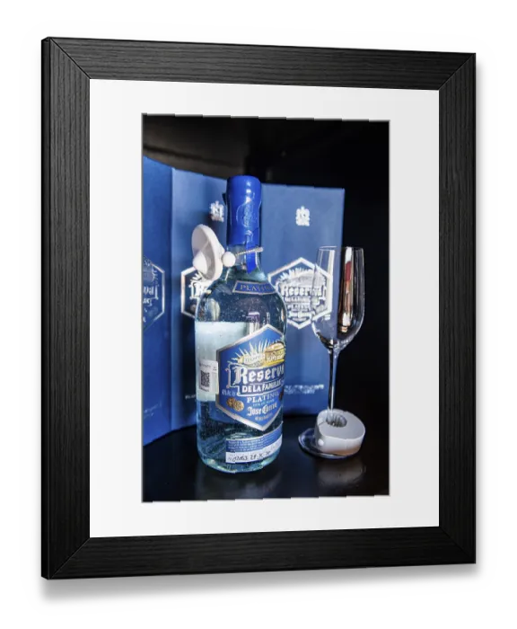 Framed Print : Tequila, Jalisco, Mexico - Expensive Tequila Bottles Print Framed Print : Tequila, Jalisco, Mexico - Expensive Tequila Bottles Print
