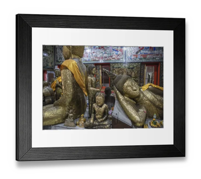Framed Print : Big Buddha of Wat Noen Sutthawart Print, Chonburi, Thailand Framed Print : Big Buddha of Wat Noen Sutthawart Print, Chonburi, Thailand