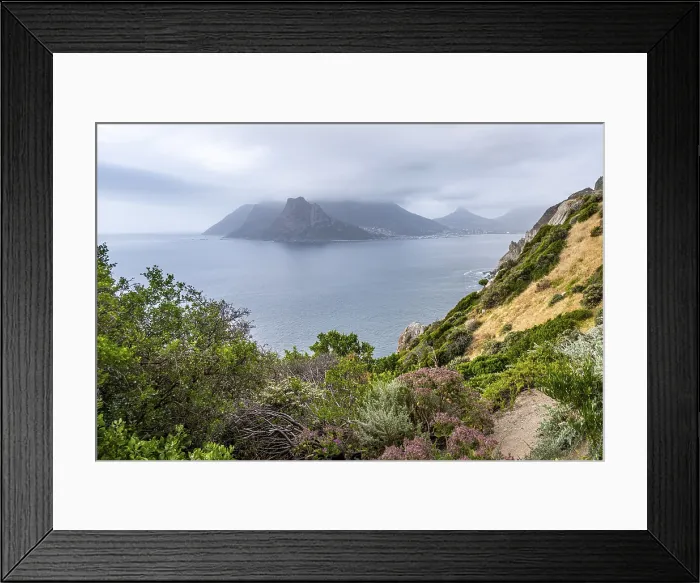 Framed Print : Hout Bay and Chapman's Peak Drive Print, Cape Town Coast Framed Print : Hout Bay and Chapman's Peak Drive Print, Cape Town Coast