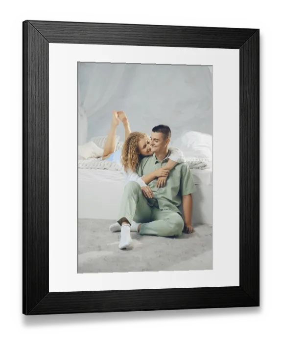 Framed Print : Cozy Moment in Love Print Framed Print : Cozy Moment in Love Print