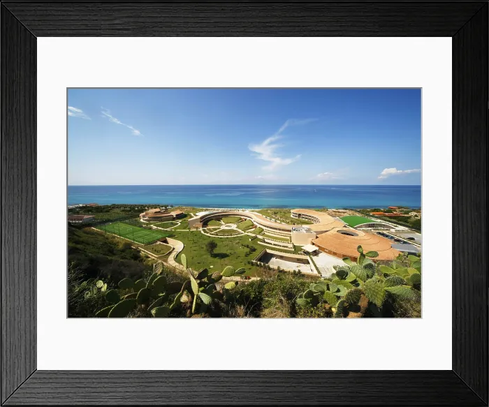Framed Print : Capo Vaticano Print, Calabria Coastline Italy Framed Print : Capo Vaticano Print, Calabria Coastline Italy