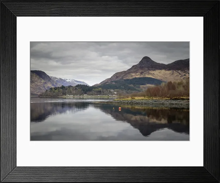 Framed Print : Loch Leven Print, Glencoe Scotland UK Framed Print : Loch Leven Print, Glencoe Scotland UK