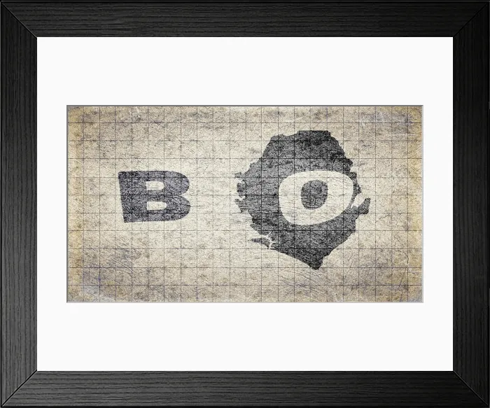 Framed Print : Sierra Leone Bo Retro Typography Map Print Framed Print : Sierra Leone Bo Retro Typography Map Print