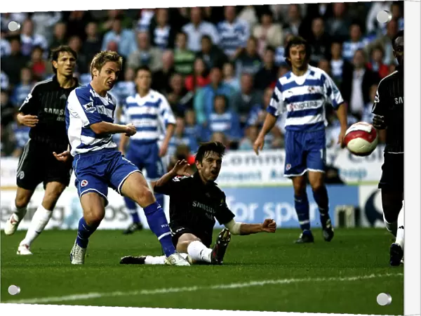 Heart-Breaking Moment: Kevin Doyle Hits the Post in Reading FC's 1-0 Defeat to Chelsea