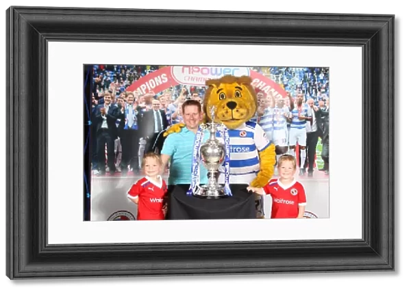 Reading FC's Unforgettable Championship Triumph: Celebrating with the 2012 Championship Trophy