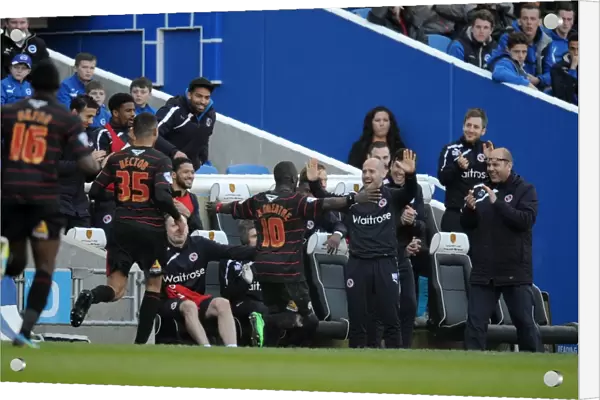 Royston Drenthe's Equalizer: Reading at The AMEX Stadium vs. Brighton and Hove Albion