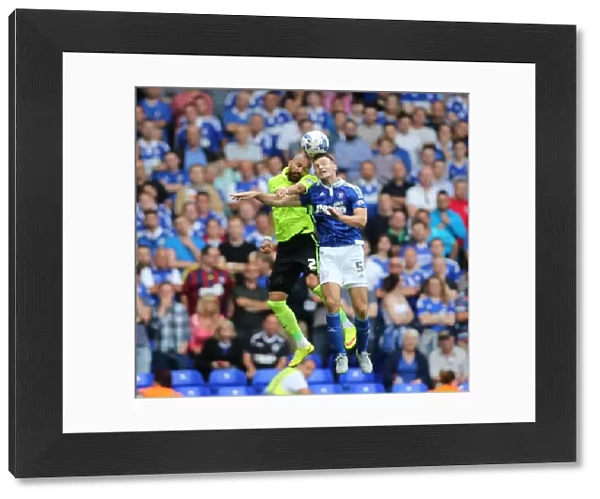 Bruno Saltor in Action: Brighton and Hove Albion vs. Ipswich Town, Sky Bet Championship 2015