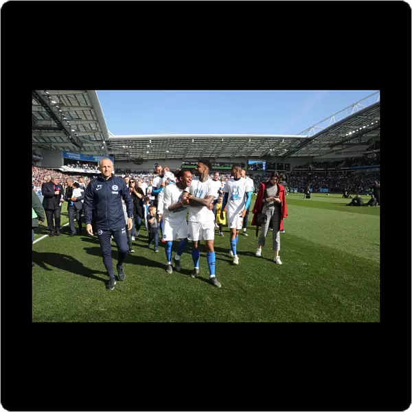 Brighton and Hove Albion: Premier League Survival Celebration - Players Lap of Appreciation (12 May 2019 vs Manchester City)