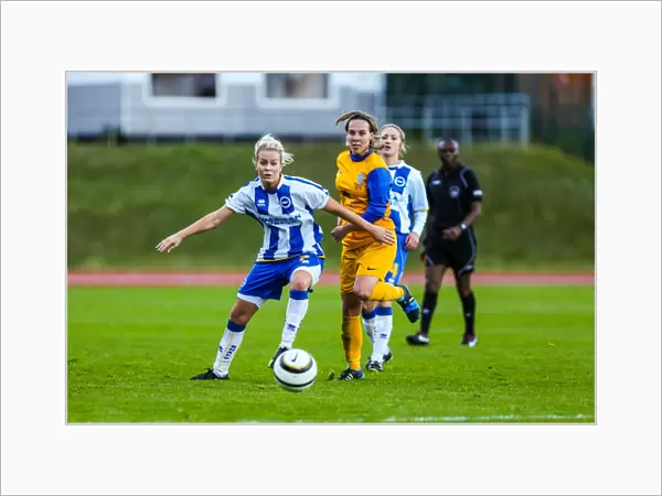 Action-Packed: Brighton & Hove Albion Women vs. Gillingham (2013-14 Season)