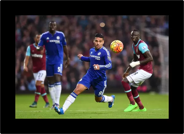 Falcao in Action: Chelsea vs. West Ham United, October 2015