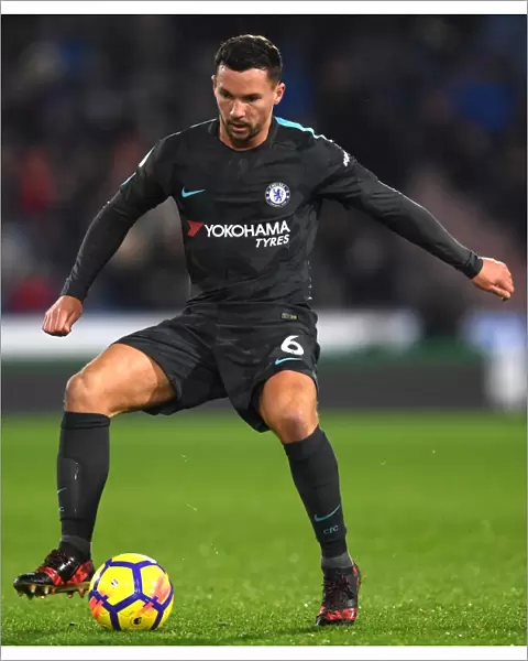 Chelsea's Danny Drinkwater in Action against Huddersfield Town in Premier League