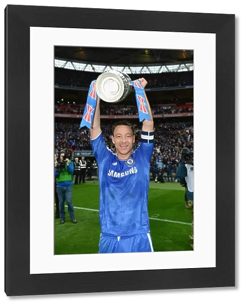John Terry at the FA Cup Final: A Battle of Blues - Liverpool vs. Chelsea, May 2012