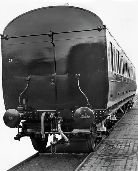 End of brake third carriage, No. 5871