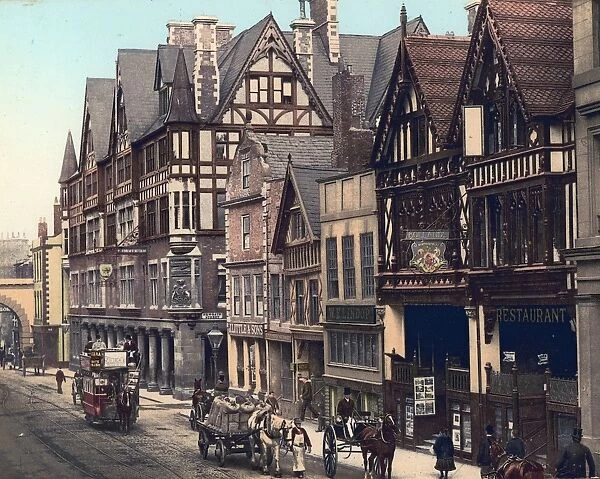 The Rows, Chester, c1890s