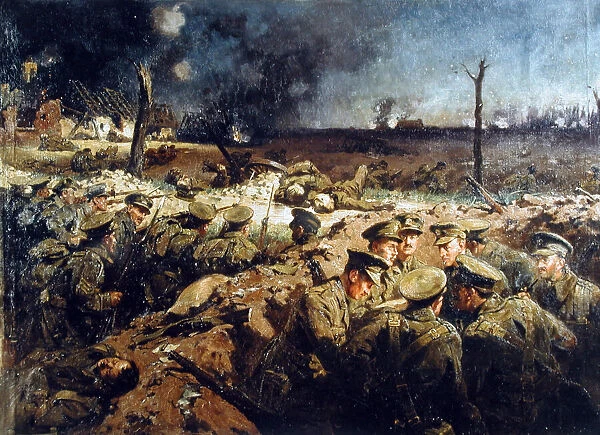 4th Battalion Suffolk Regiment at Neuve Chapelle, WW1