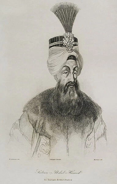 Abdulhamid I (1725-1789). Ottoman sultan from 1774 to 1789