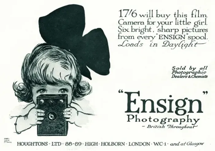 Framed Print : Ensign Camera Print, 1919 Framed Print : Ensign Camera Print, 1919