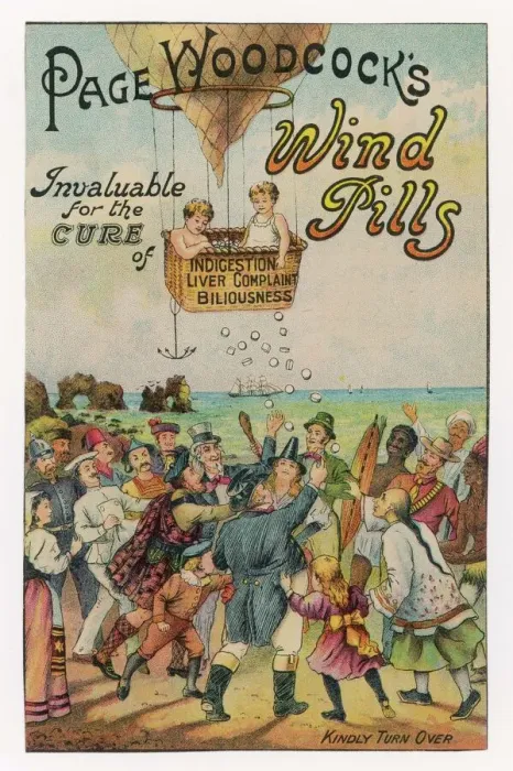 Framed Print : Woodcocks Wind Pills Print Framed Print : Woodcocks Wind Pills Print