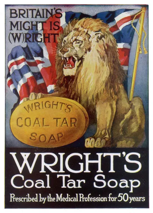 Framed Print : Wrights Coal Tar Soap Print: A Vintage Advert Framed Print : Wrights Coal Tar Soap Print: A Vintage Advert